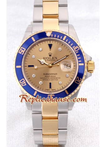Rolex Réplica Submariner-Two-tone