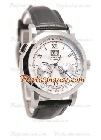 A. Lange Sohne Datograph Flyback Reloj Suizo de imitación
