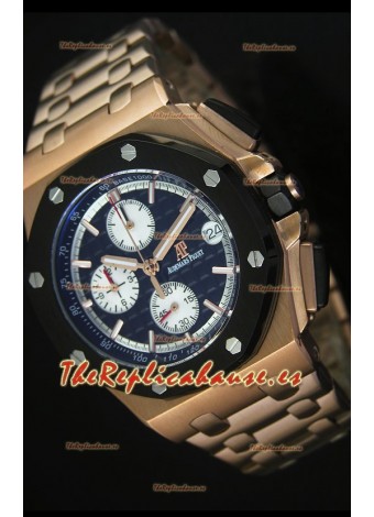 Audemars Piguet Royal Oak Offshore Reloj con Caja en Oro Rosado