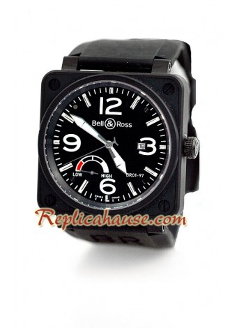 Bell and Ross BR01-97 Bateria de Reserva Reloj Suizo de imitación