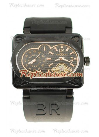 Bell and Ross BR Minuteur Tourbillon Reloj Réplica