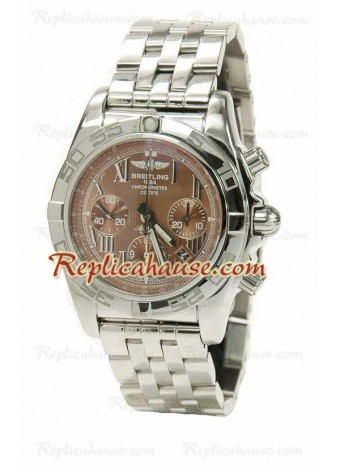 Breitling Cronógrafo Cronómetro Reloj Suizo de imitación