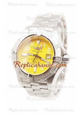 Breitling Cronógrafo Cronómetro Reloj Suizo de imitación