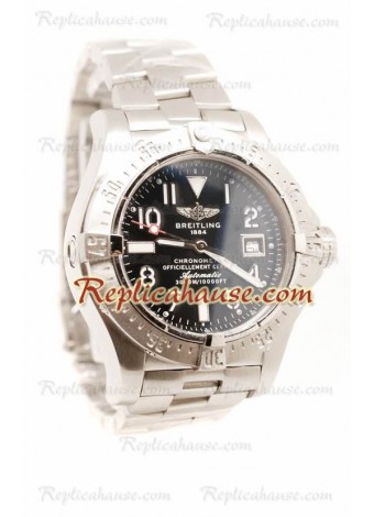 Breitling Cronógrafo Cronómetro Reloj Suizo de imitación