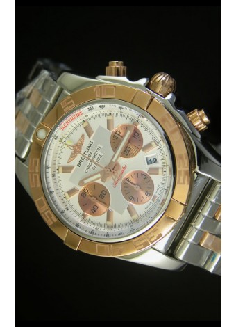 Breitling Chronomat Evolution Reloj Réplica Suizo en Oro Rosado