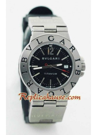 Bvlgari Diagono Titanio Reloj Suizo