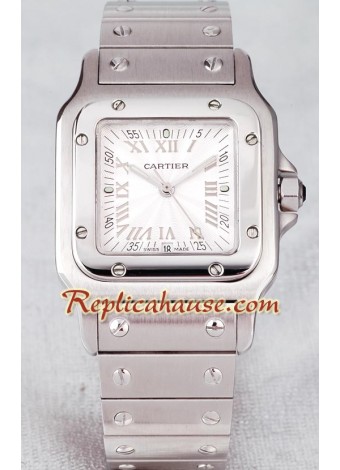 Cartier Réplica Santos Quartz- Men's
