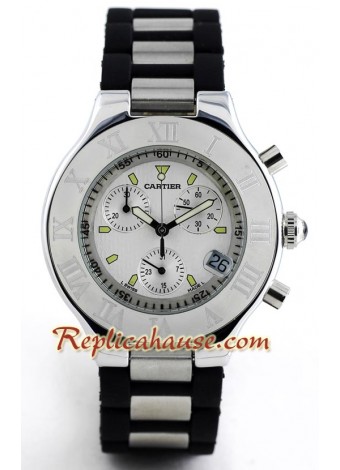 Cartier Réplica Ligne Chronoscaph Reloj