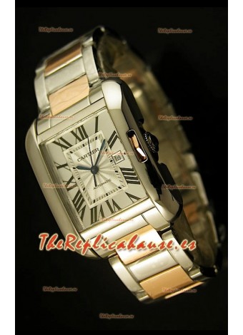 Cartier Tank Anglaise Mid Sized, Reloj Réplica Suiza - Réplica en escala 1:1