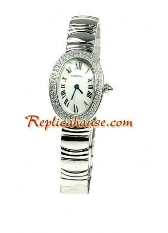 Cartier Baignoire Reloj para Dama Suizo de imitación