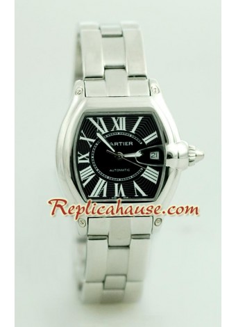 Cartier Réplica Roadster Automático - Tamaño Caballeros
