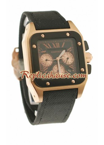 Cartier Santos 100 Reloj Réplica