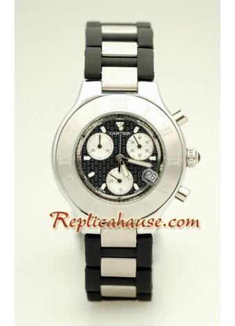 Cartier Réplica Ligne Chronoscaph Reloj