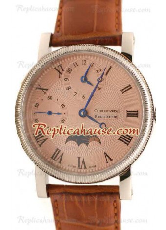 ChronoSwiss Regulateur Reloj Suizo de imitación