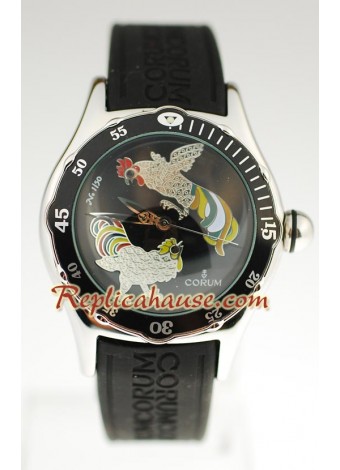 Corum Bubble Dive Reloj Réplica - Kai Chen el dial