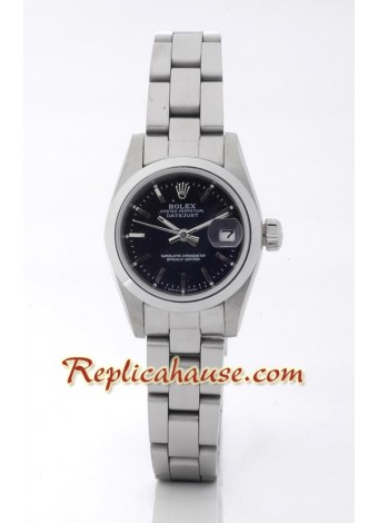 Rolex Réplica Datejust - Silver- Dama -