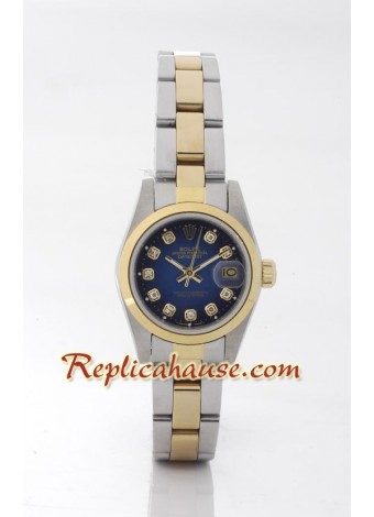 Rolex Réplica Suizo Datejust Reloj para Dama