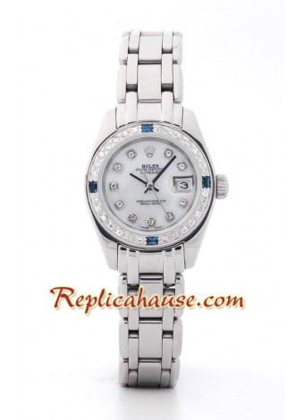Rolex Réplica Suizo Datejust Reloj para Dama