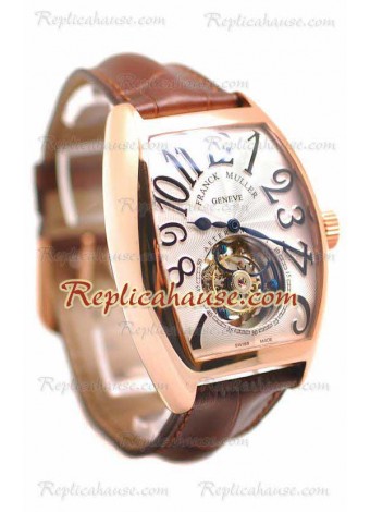 Franck Muller Aeternitas Tourbillon Reloj Suizo de imitación