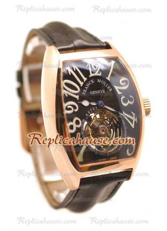 Franck Muller Aeternitas Tourbillon Reloj Suizo de imitación