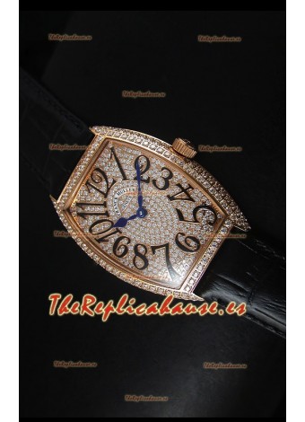 Franck Muller Master of Complications Casablanca Ladies Reloj con Caja en Oro Rosado
