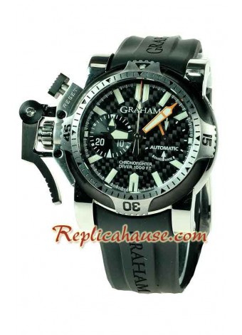 Graham Chronofighter Overtamaño Diver Reloj Suizo