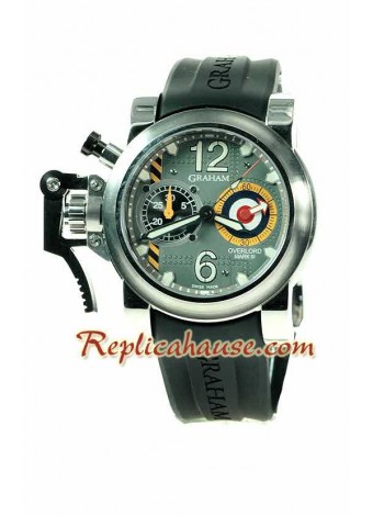 Graham Chronofighter Overtamaño Mark III Reloj Suizo