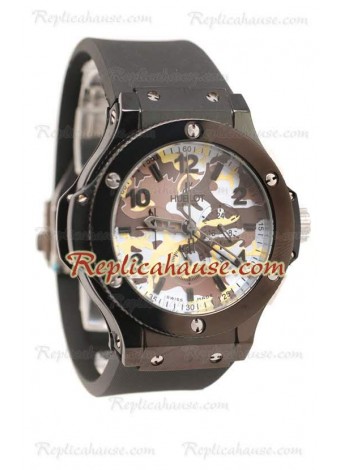 Hublot Big Bang Reloj Réplica Army Dial 48MM