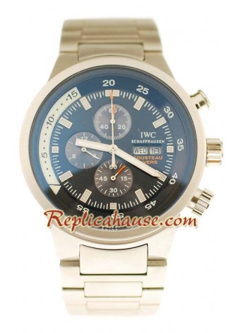 IWC Aquatimer Cronógrafo Cousteau Divers Reloj Réplica