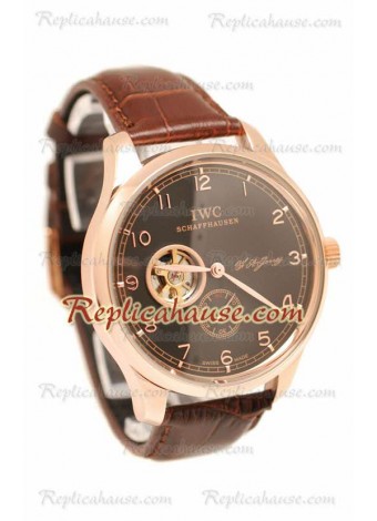 IWC Portuguese Regulateur Tourbillon Reloj Réplica