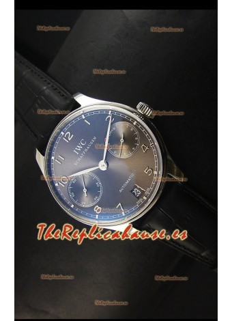 IWC Portugieser IW500703 Reloj Suizo Automático Dial Gris - Réplica Espejo 1:1 Actualizada