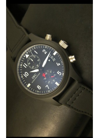 IWC Pilot Top Gun Reloj Suizo Cronógrafo - Réplica a Escala 1:1