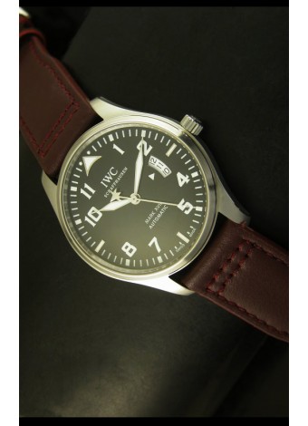 IWC Mark XVII Reloj Suizo de Acero Inoxidable Solido con Dial Negro