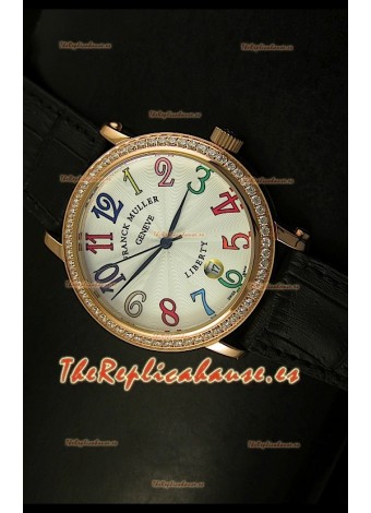 Franck Muller Master of Complications Liberty, Reloj Japonés, correa negra