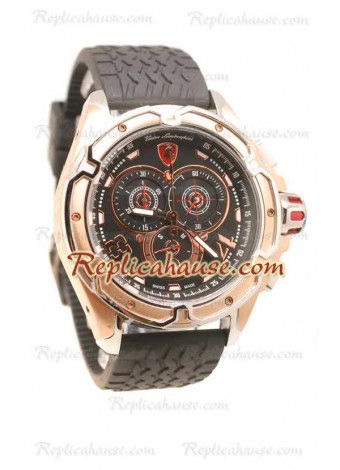 Lamborghini Mesh Cronógrafo Reloj de imitación Japonés
