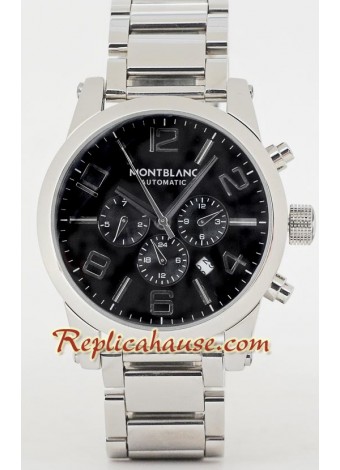 Mont Blanc Réplica Timewalker - Dial Negro