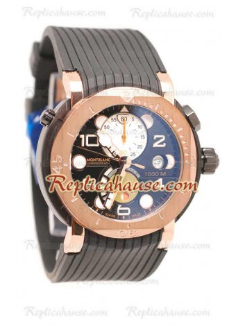 Mont Blanc Sports Cronógrafo Reloj Réplica