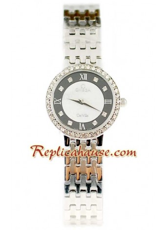 Omega Co-Axial Deville Dama Reloj Réplica