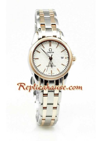 Omega Deville Suizo Dama Oro Rosa Reloj Réplica