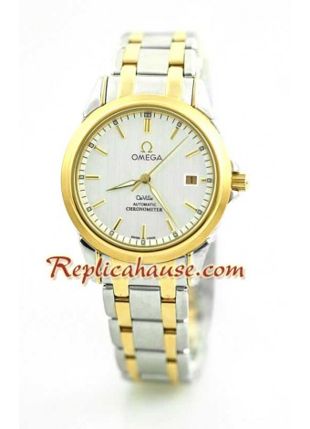 Omega SeaMaster DeVille Reloj Suizo de imitación - Yellow Gold