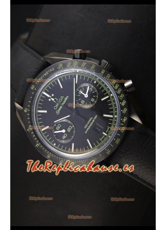 Omega Speedmaster Dark Side of the Moon - Reloj Suizo Pitch Black Réplica Espejo 1:1