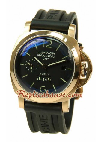 Panerai Luminor GMT 8 Days Reloj Suizo de imitación