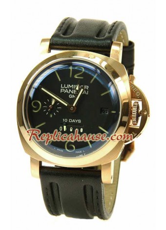 Panerai Luminor GMT 10 Days Reloj Suizo de imitación