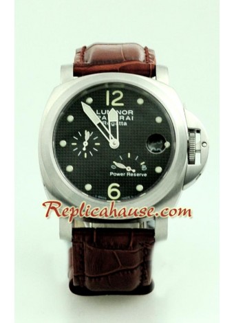 Panerai Luminor Regatta Bateria de Reserva Pam222 Reloj Suizo