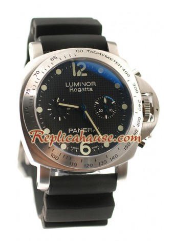 Panerai Luminor Regatta Rattrpante Reloj Suizo