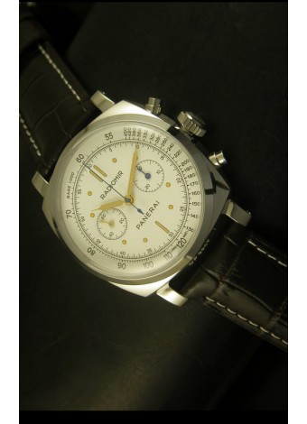 Panerai Radiomir PAM518 1940 Reloj Cronógrafo - Dial Blanco