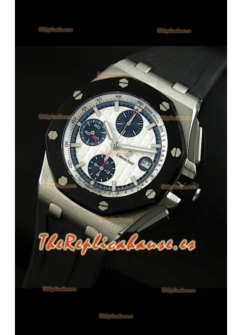 Audemars Piguet Oak Offshore Réplica Suiza – Esfera blanca