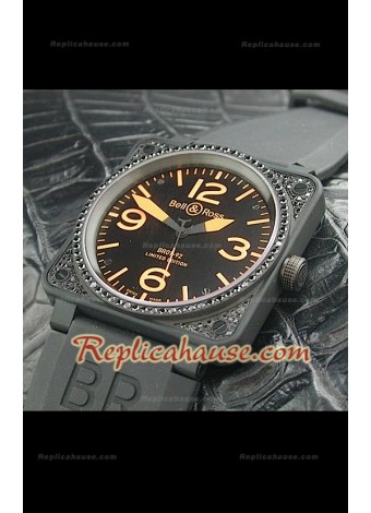 Bell y Ross BR01-92 Reloj Suizo en PVD 