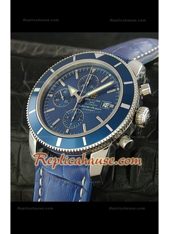 Breitleng SuperOcean Reloj Suizo en Azul 
