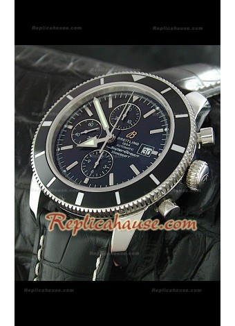 Breitleng SuperOcean Reloj Suizo en Negro  